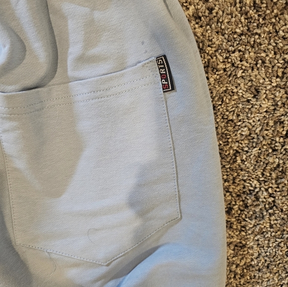 Men's Kuyigo Light Blue Cotton Shorts Medium Like NEW! - Picture 4 of 5